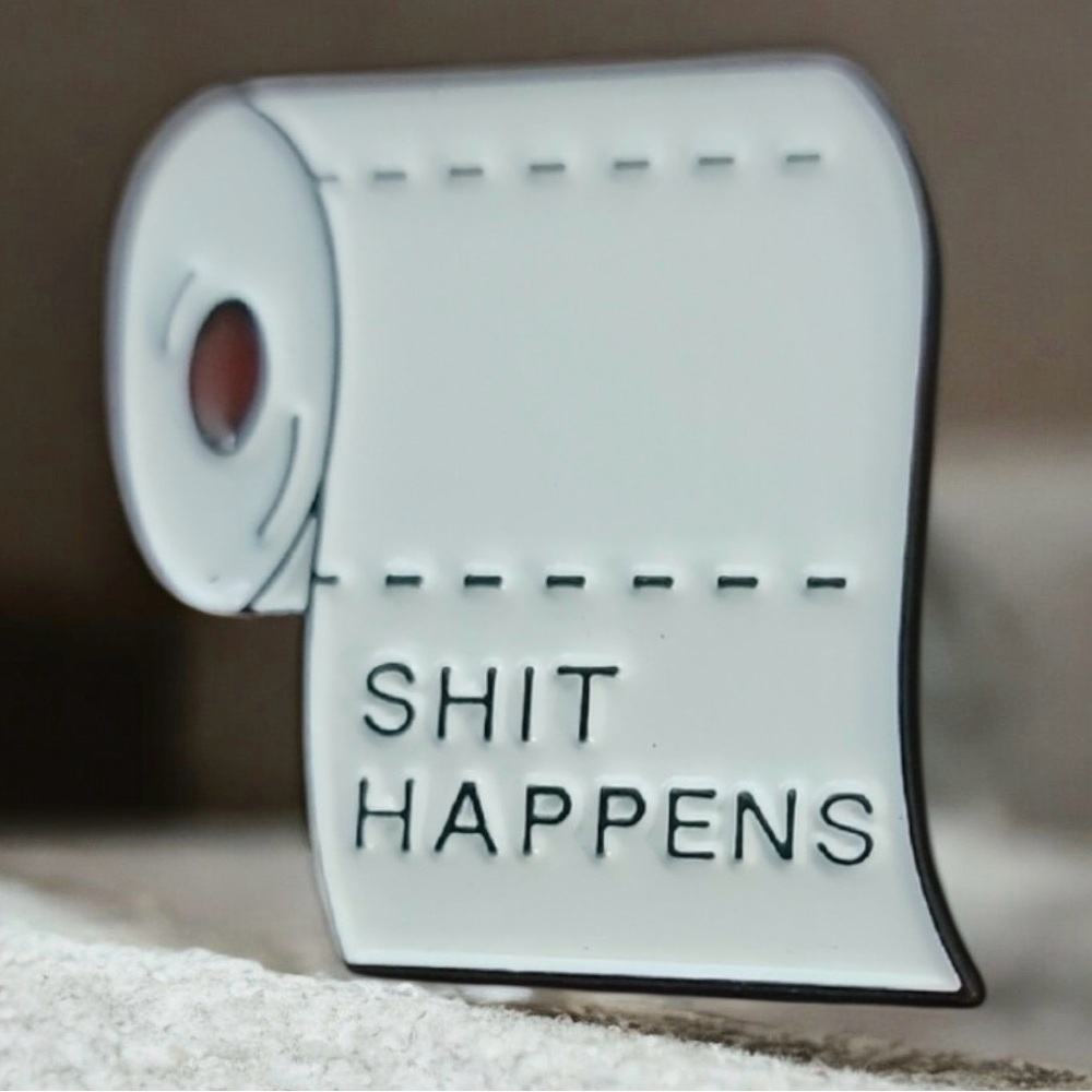 Creative Text Pin Sarcastic Humor Enamel - Picture 6 of 8